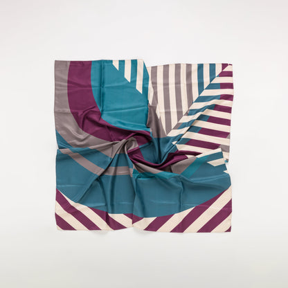 Écharpe pour femme - Écharpe Vin multicolore