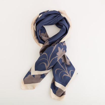 Women's Scarf - Scarf Navy blue Multicolour