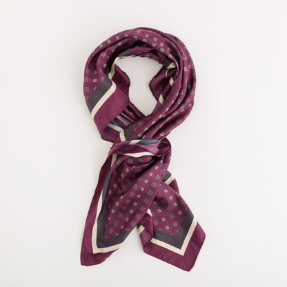 Women's Scarf - Scarf Multicolored wine