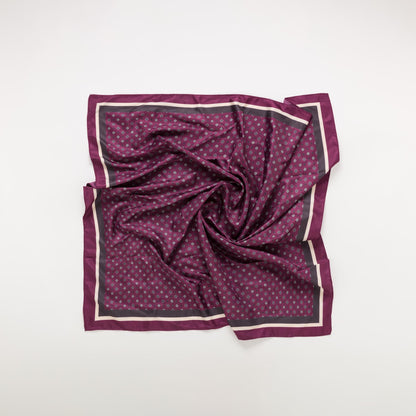 Women's Scarf - Scarf Multicolored wine