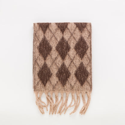 Sciarpa Donna - Vilde Marrone/Multicolore