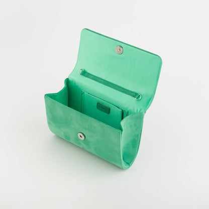 Pochette - Lisa v1 suede Menta