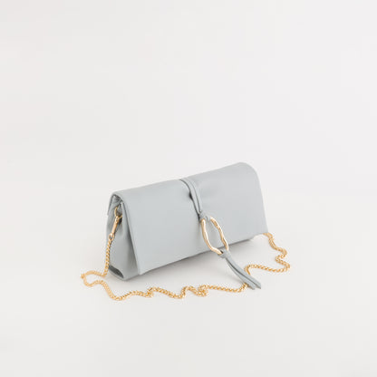 Clutch bag - Cindy Dusty Azure Blue