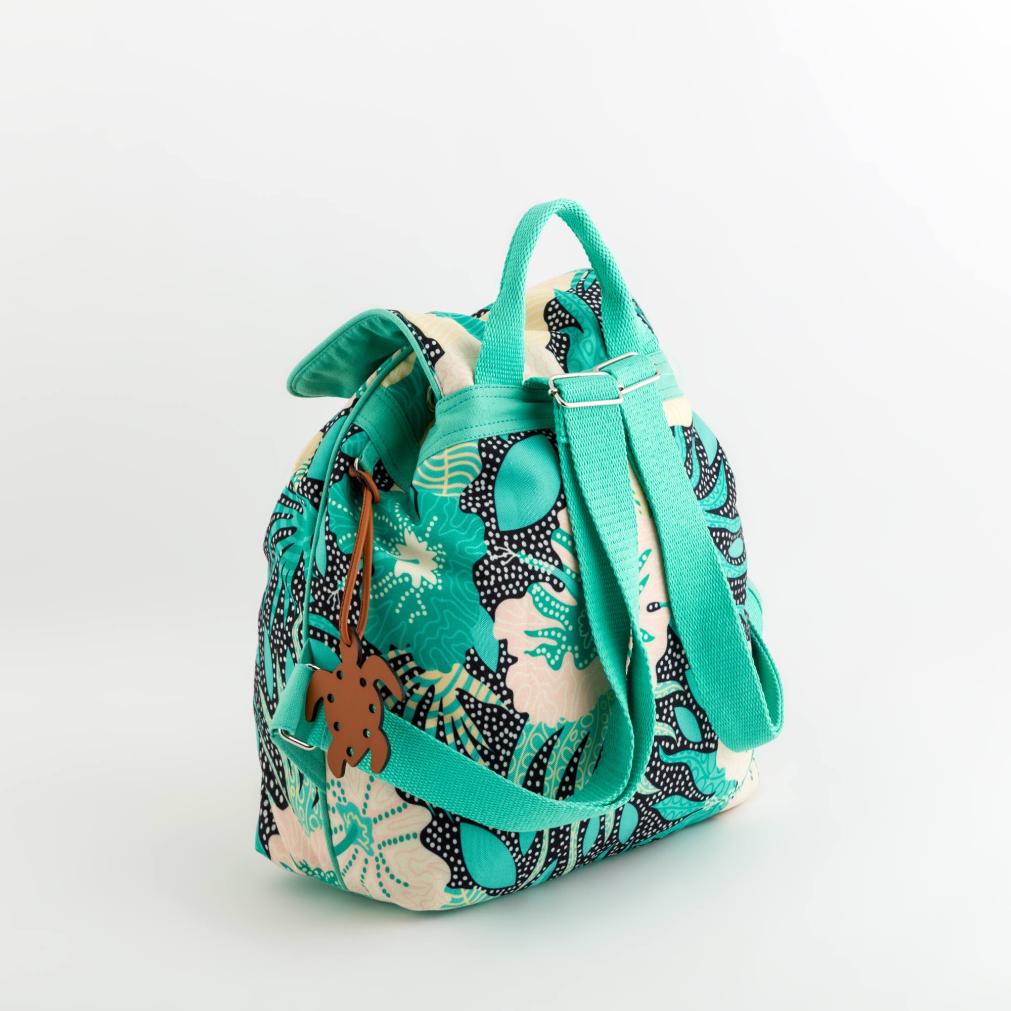 Women's Backpack - Marettimo Turquoise/Multicolor