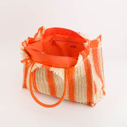 Damen-Shopping - Zypern Natur/Orange