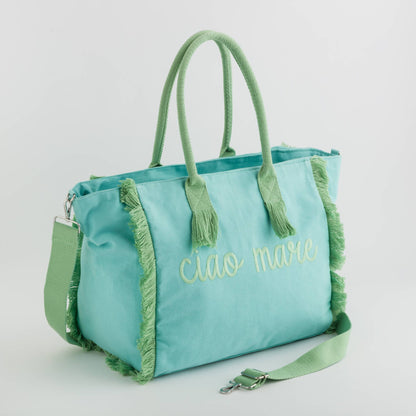 Shopping A Mano Donna - Locorotondo Turchese/Multicolore