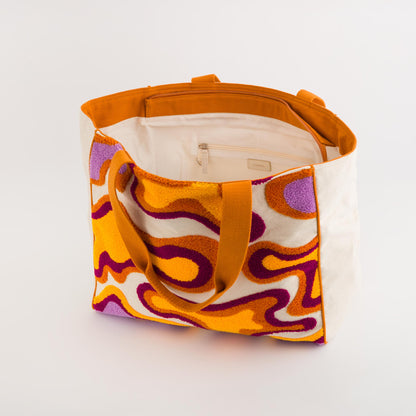 Shopping Donna - Serifo v2 Naturale/Arancio Multicolor