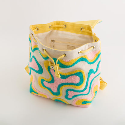 Women's Backpack - Serifo v2 Natural/Lemon multicolored