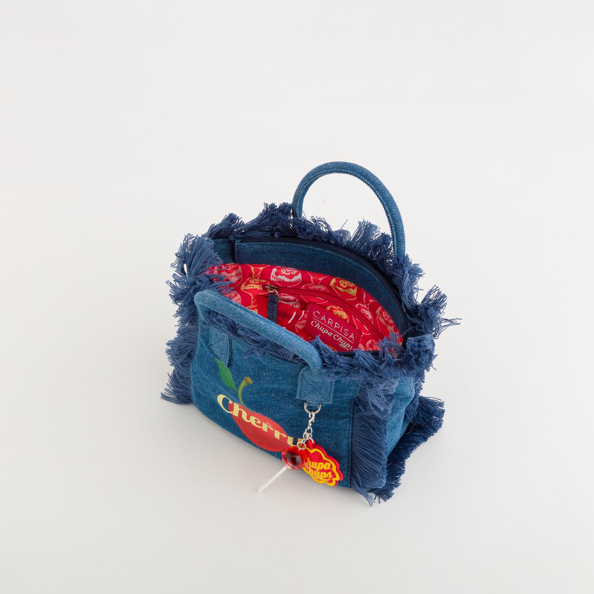 Women's Handbag - Sweety Chupa Chups Blue Denim