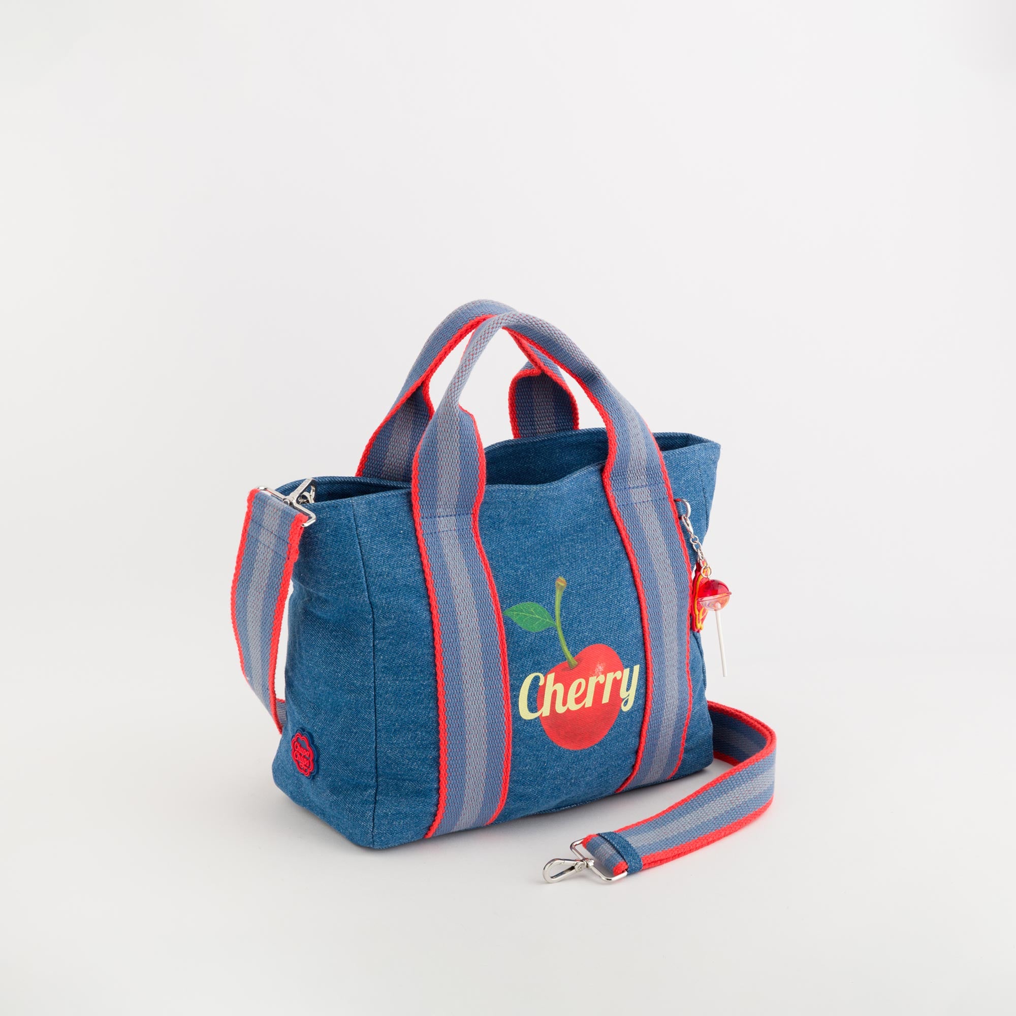 Women's Handbag - Candy Chupa Chups Denim Blue/Multicolor