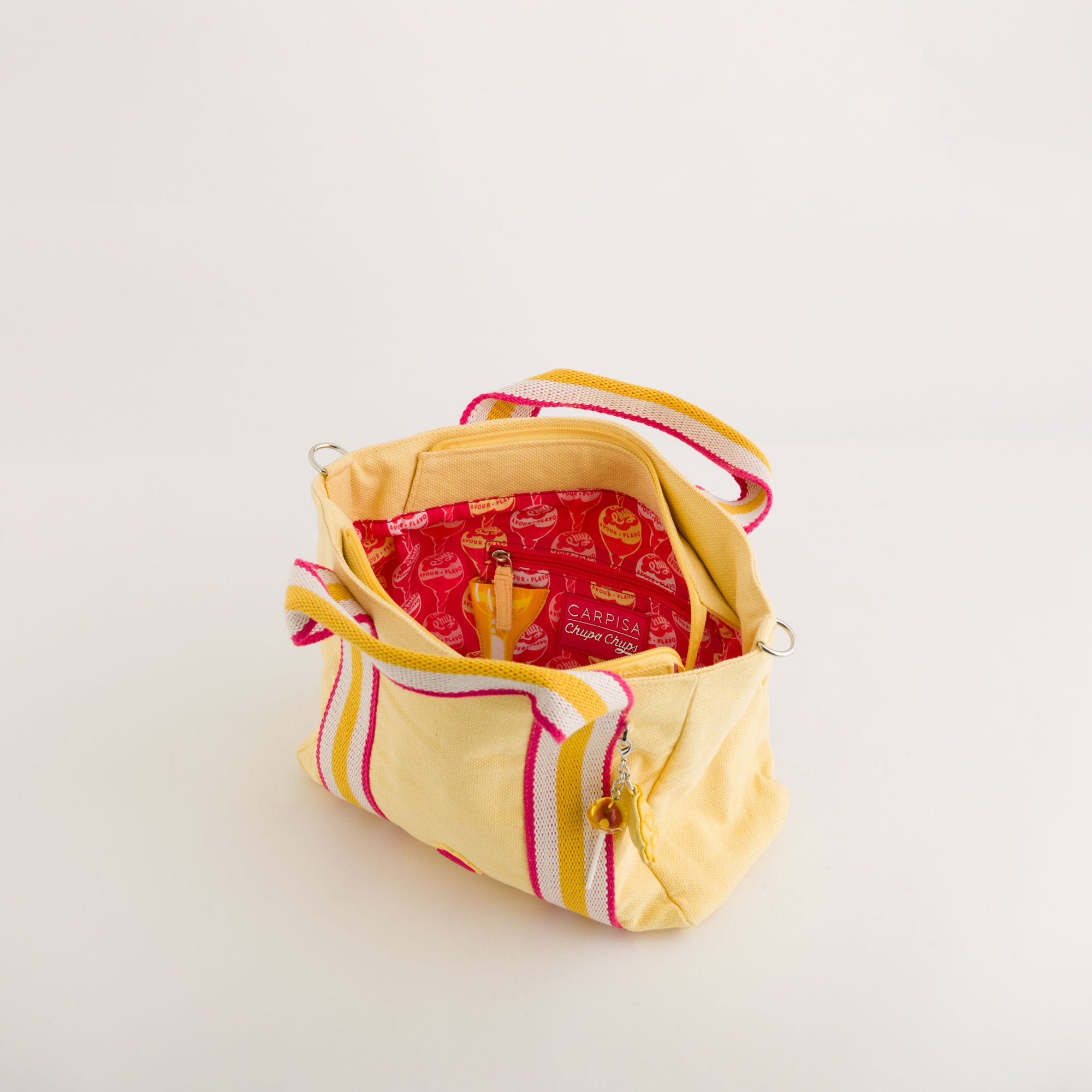 Women's Handbag - Candy Chupa Chups Yellow/Multicolor