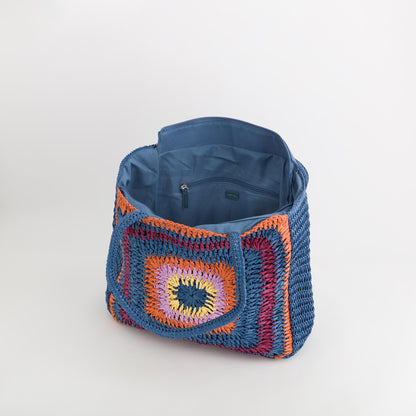 Shopping Donna - Brindisi Blu Denim/Multicolore