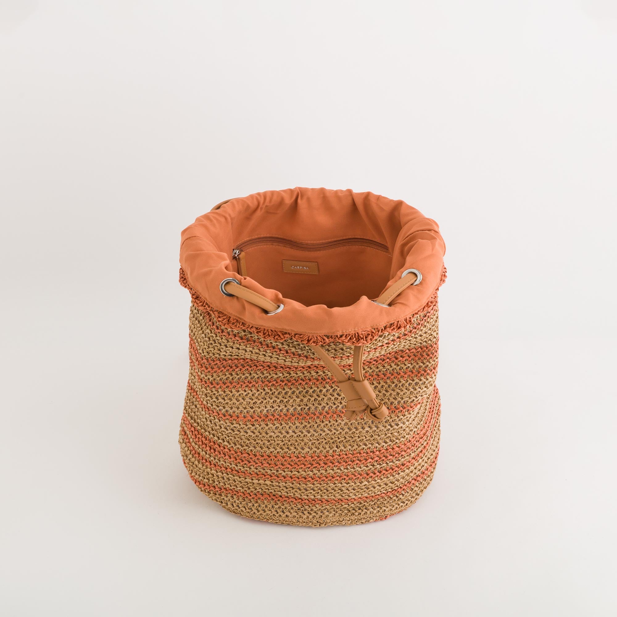 Zaino Donna - Riccione Naturale/papaya