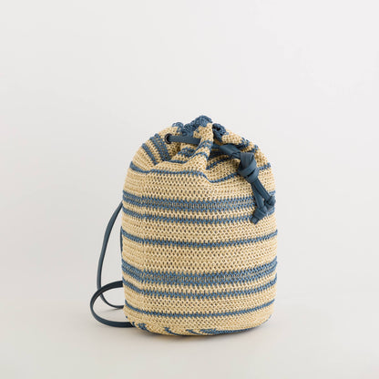 Zaino Donna - Riccione Naturale/Blue Denim
