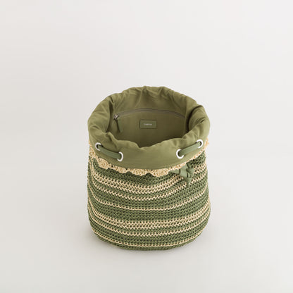 Zaino Donna - Riccione Verde Oliva/Naturale