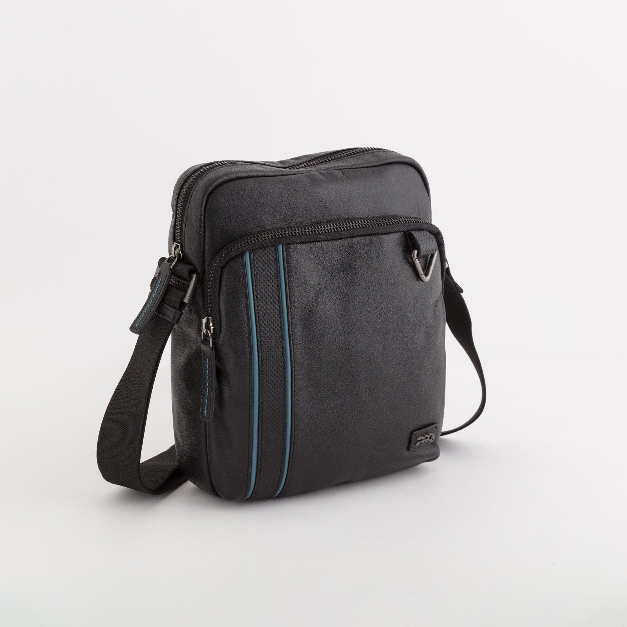 Bolso de hombro para hombre - Addicted pro Negro