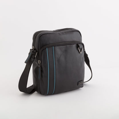 Bolso de hombro para hombre - Addicted pro Negro