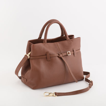 Borsa A Mano Donna - Novella v2 Caramello