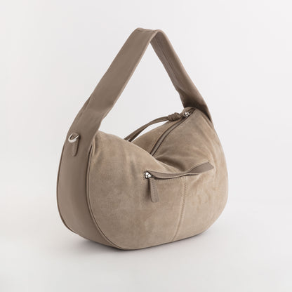 Mini Sacca Donna - Fiore v3 Fango Chiaro