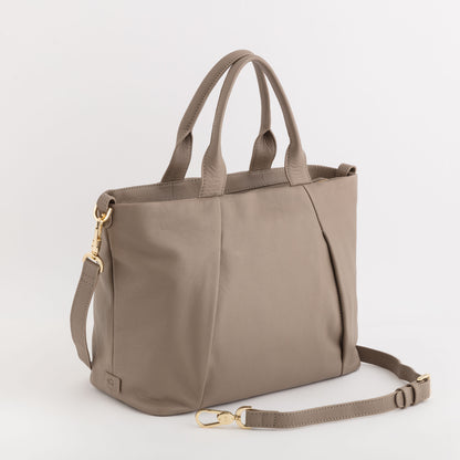 Borsa A Mano Donna - Firenze Fango Chiaro