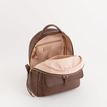 Rucksack für Damen - Waco Schokolade