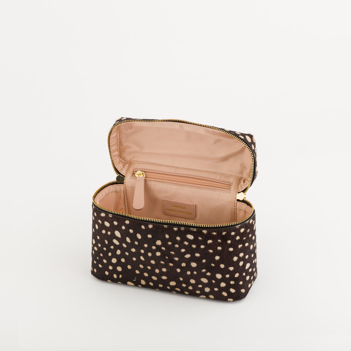 Schultertasche für Damen - Rose Schwarz/Moro