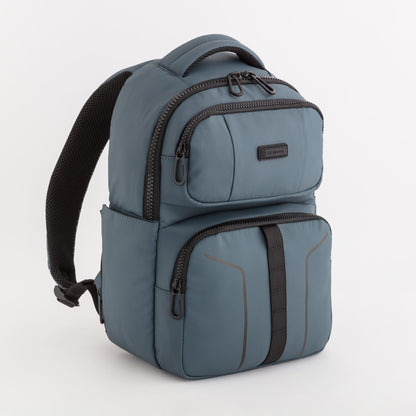 Sac à dos pour homme - Urban move go Gris Bleu