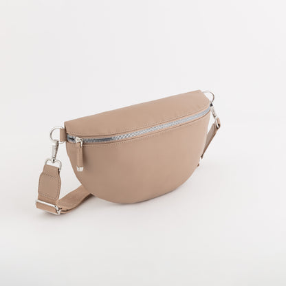 Bum bag/shoulder bag - Dorotea plus Light dove grey