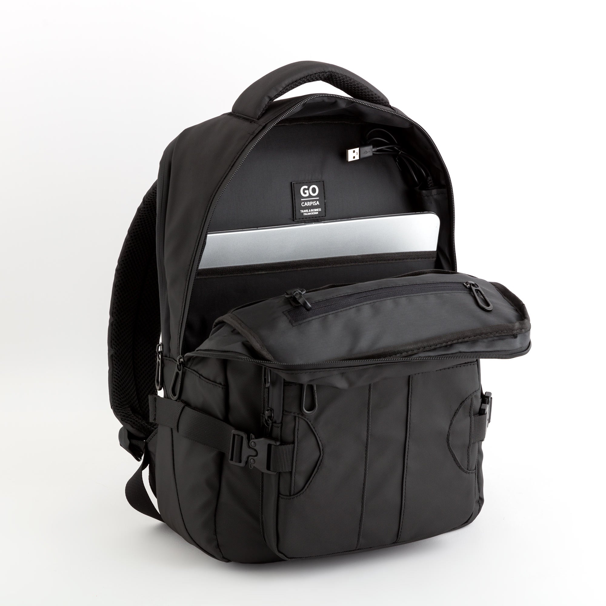 Men's Backpack - Comfort go Black