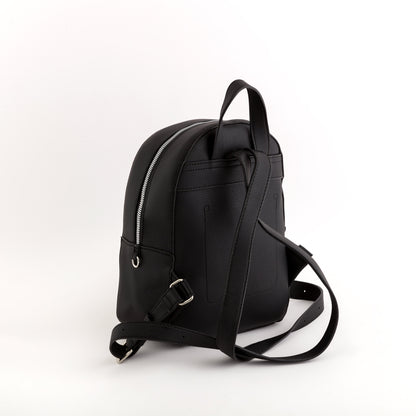 Damenrucksack - Hibiscus spring Schwarz