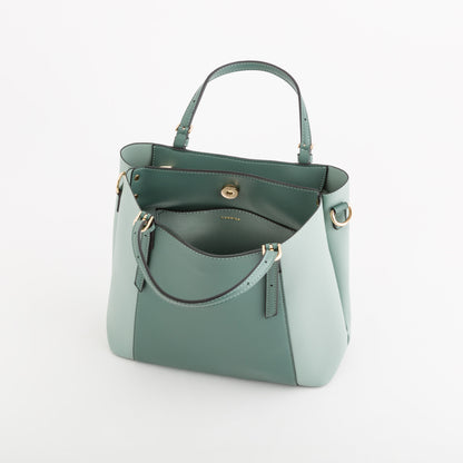 Handshopping für Damen - Lucrezia Grüner Tee/Mehrfarbig