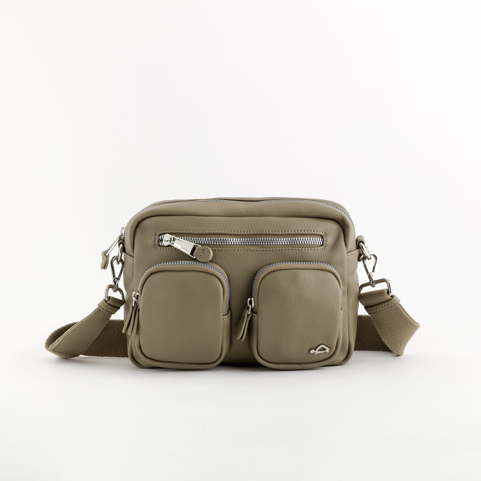 Schultertasche für Damen - Teodora Bambus