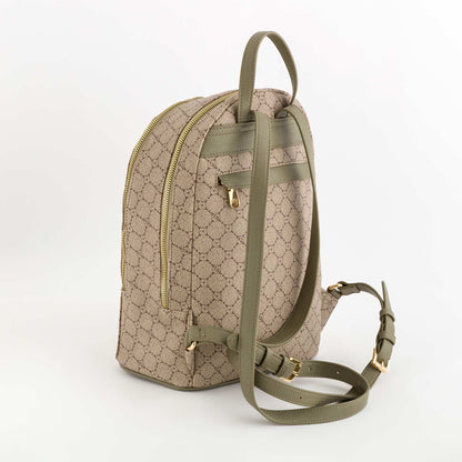 Damenrucksack - Fiorenza Taupe/Bambus
