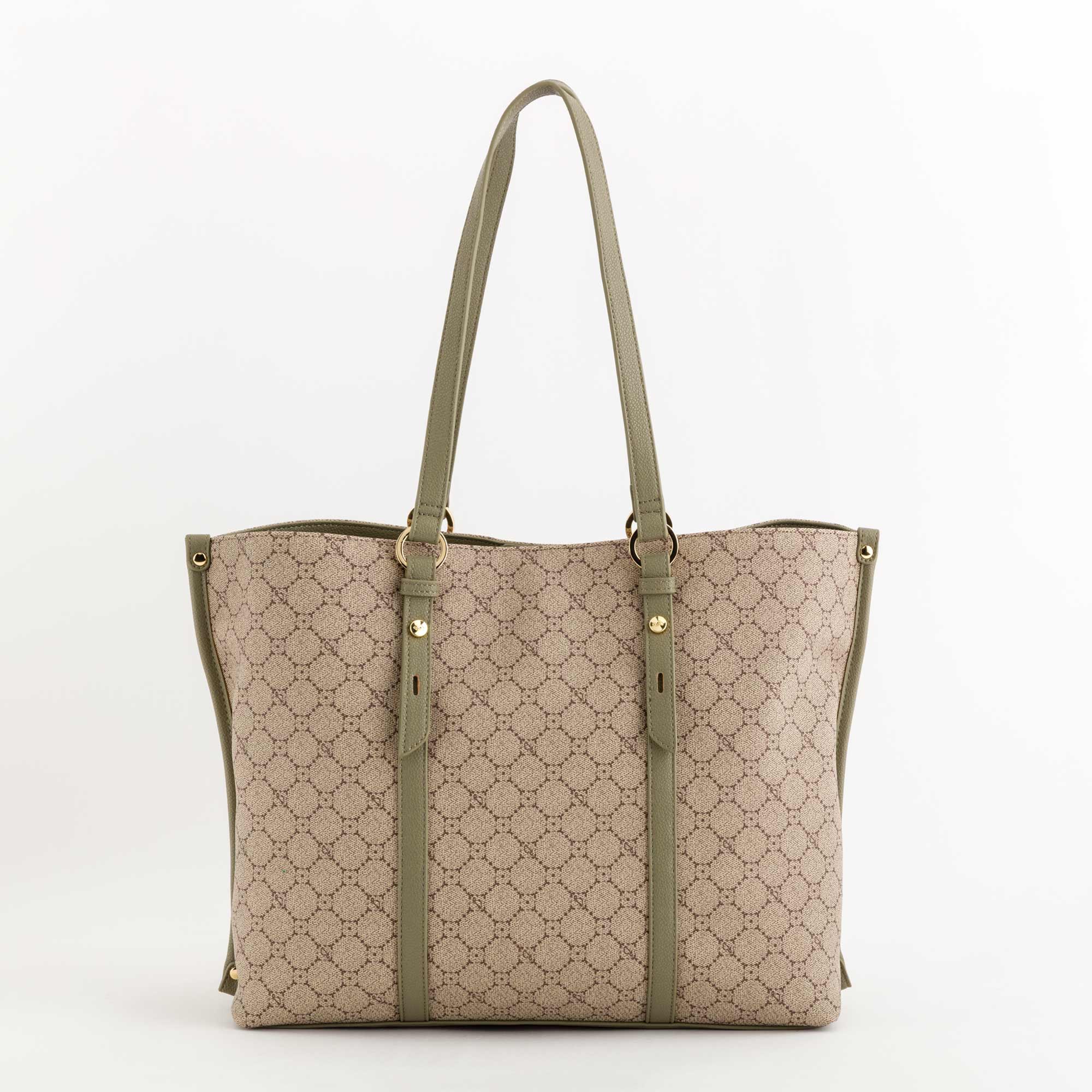 Damen-Shopping - Fiorenza Taupe/Bambus