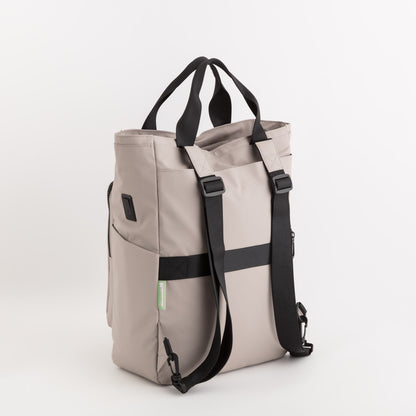 Shopping/backpack - Urban move go (winte Warm grey