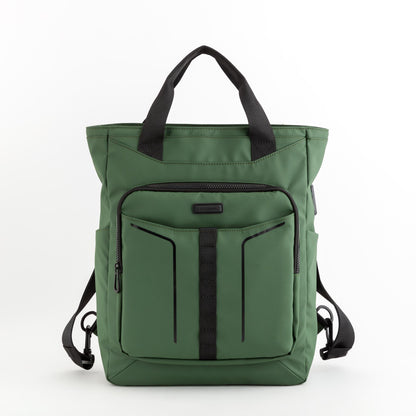 Shopping/backpack - Urban move go (winte Pine green