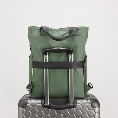 Shopping/backpack - Urban move go (winte Pine green