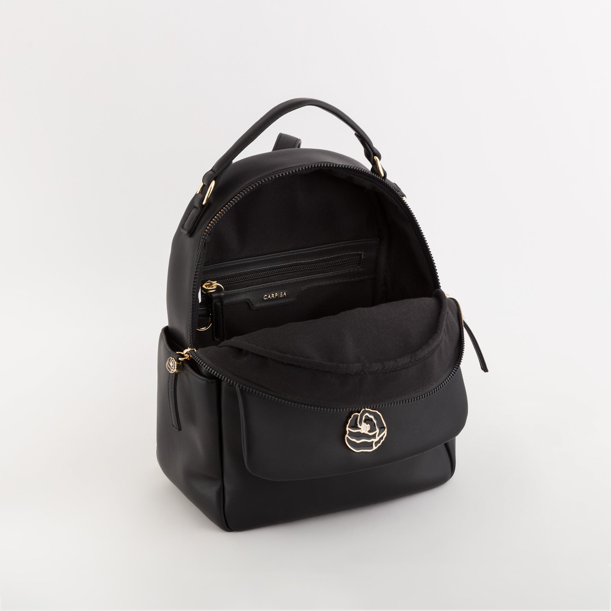 Women's Backpack/Shoulder Bag - Fresia v1 Black