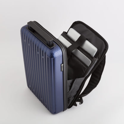 Rigid backpack - Carbonlux pro Navy blue