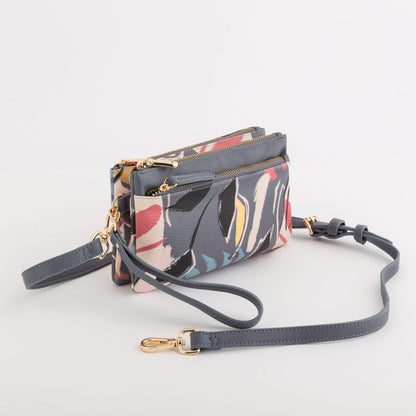 Tracollina Donna - Quebec v1 Grigio/Multicolore