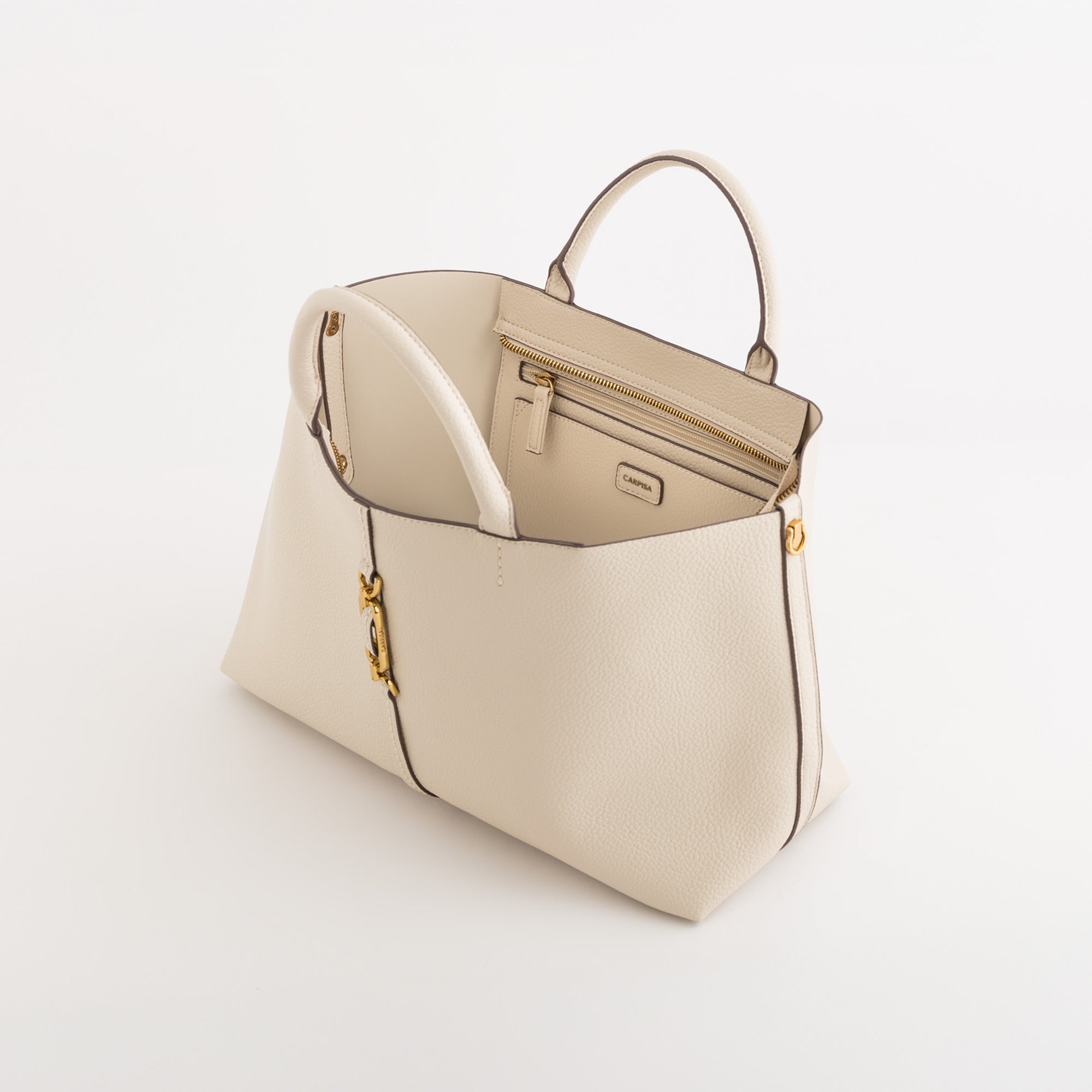 Sac à Seau Giulia En Cuir Véritable - 23x16x27 Cm - Bandoulière Amovible - Style Épuré Et Pratique - 9