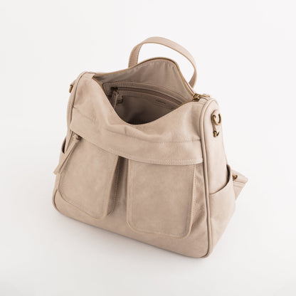 Damen Rucksack/Umhängetasche - Espana Marmor