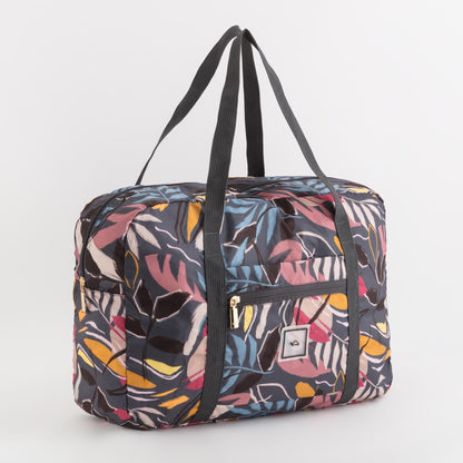 Borsone Richiudibile Donna - Gaia foldable bag Grigio/Multicolore