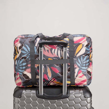 Borsone Richiudibile Donna - Gaia foldable bag Grigio/Multicolore