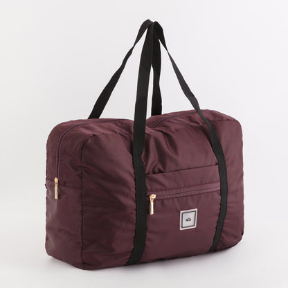 Borsone Richiudibile Donna - Gaia foldable bag Prugna