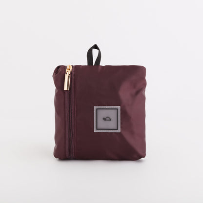 Borsone Richiudibile Donna - Gaia foldable bag Prugna