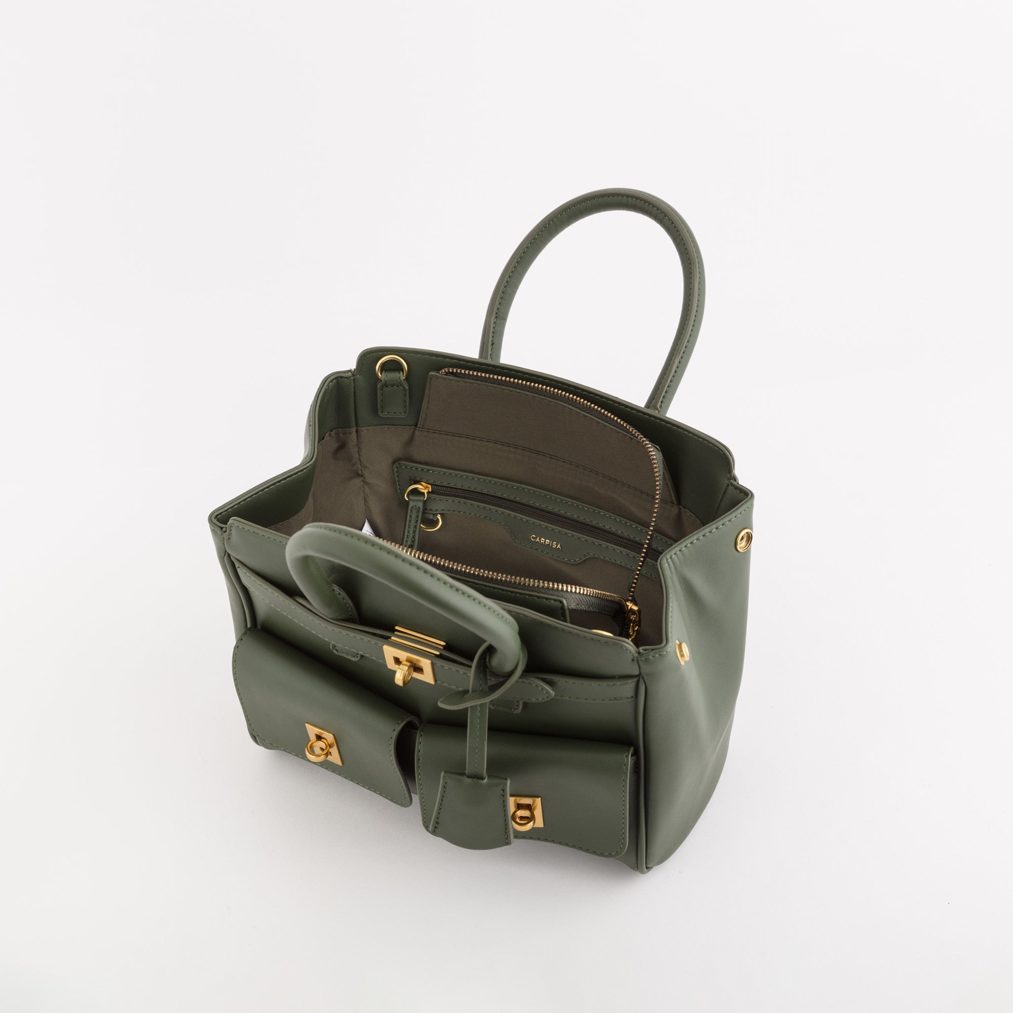 Damenhandtasche - Leoben Olive