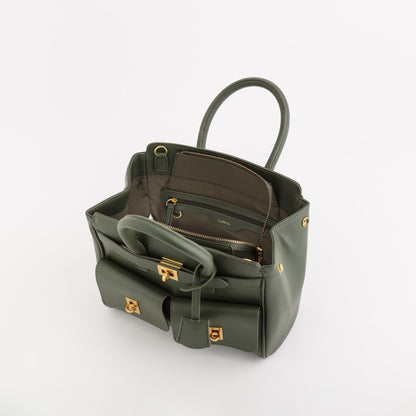 Damenhandtasche - Leoben Olive