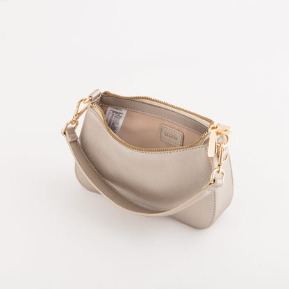 Tracollina Donna - Narciso saffiano Platino