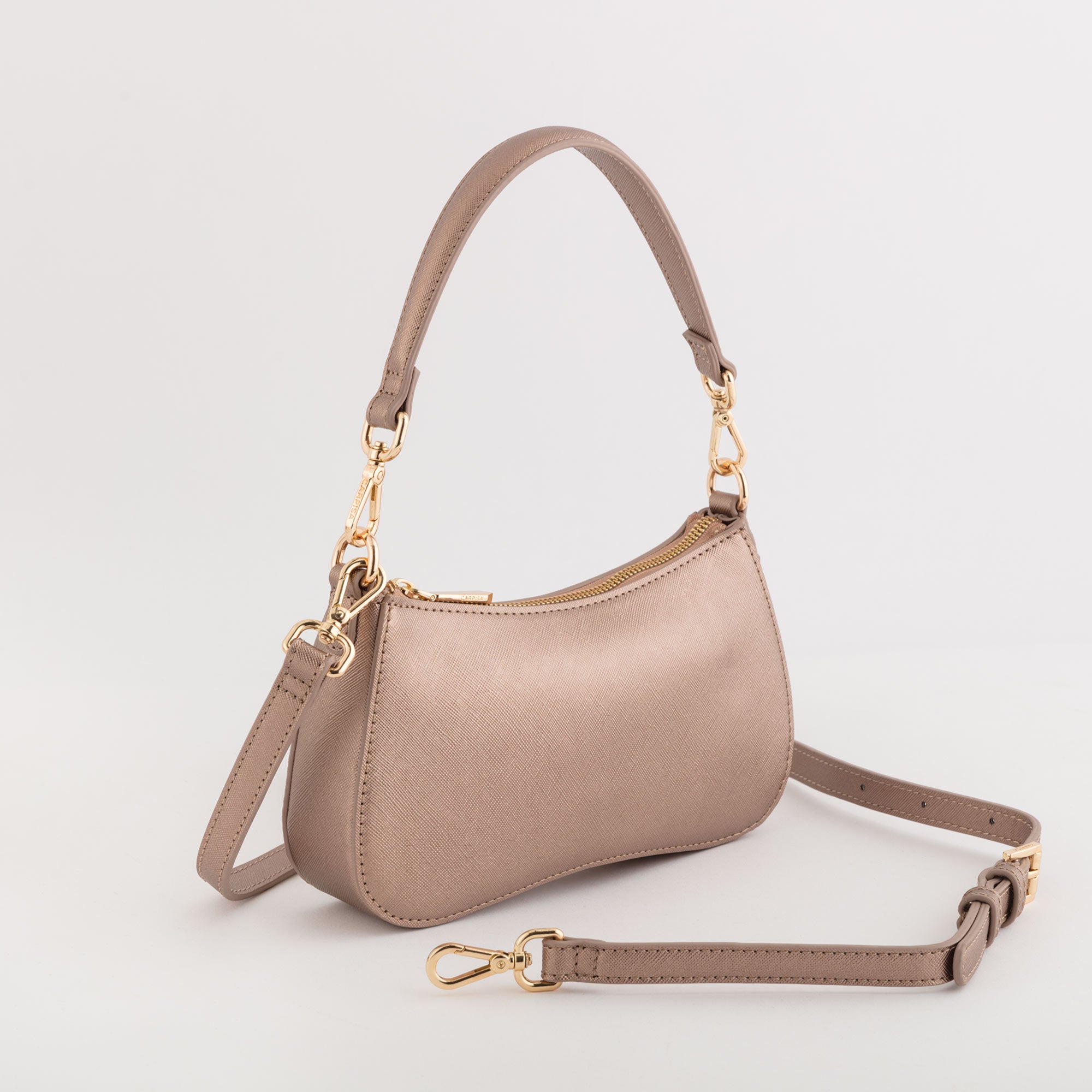 Tracollina Donna - Narciso saffiano Bronzo